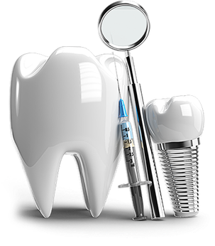 Dental care illustration